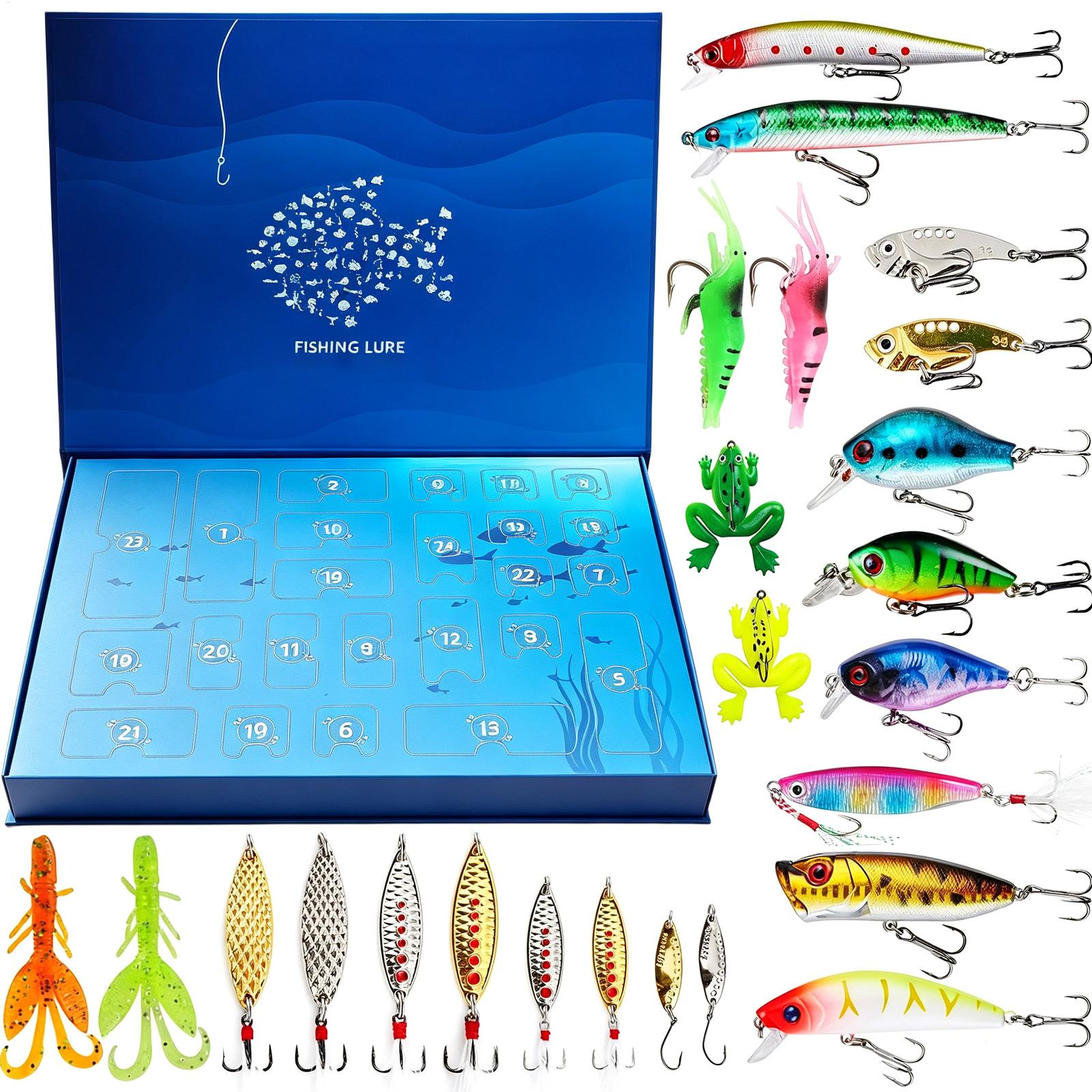 Fishing Lure Box - 24-dniowy adventystyczny zestaw z przynętami do