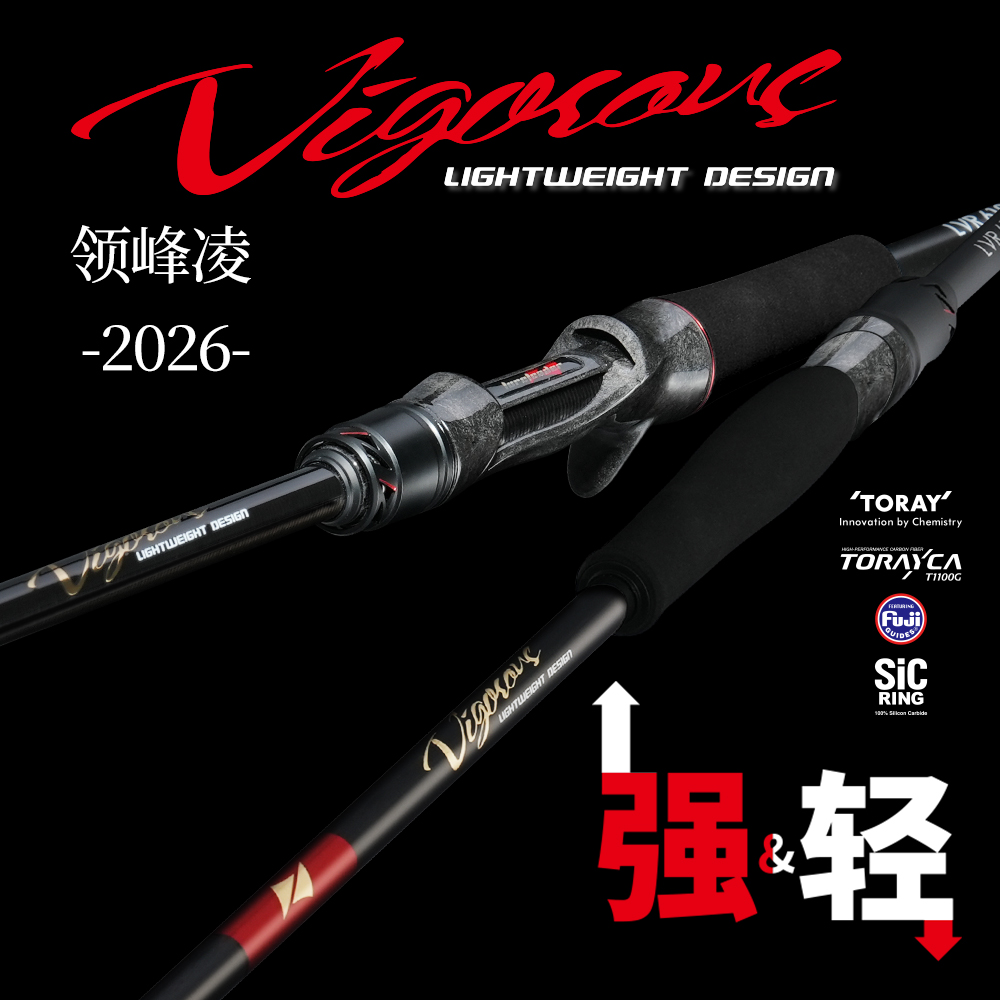 Kastking Reel Zephyr - Wędka spinningowa/castingowa LURELEADER VIGOROUS 2026, 2S