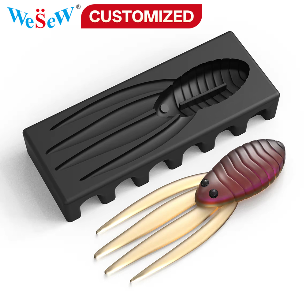 Fishing Lure Soft Plastic - 39/5000 Niestandardowa aluminiowa forma do przynęt