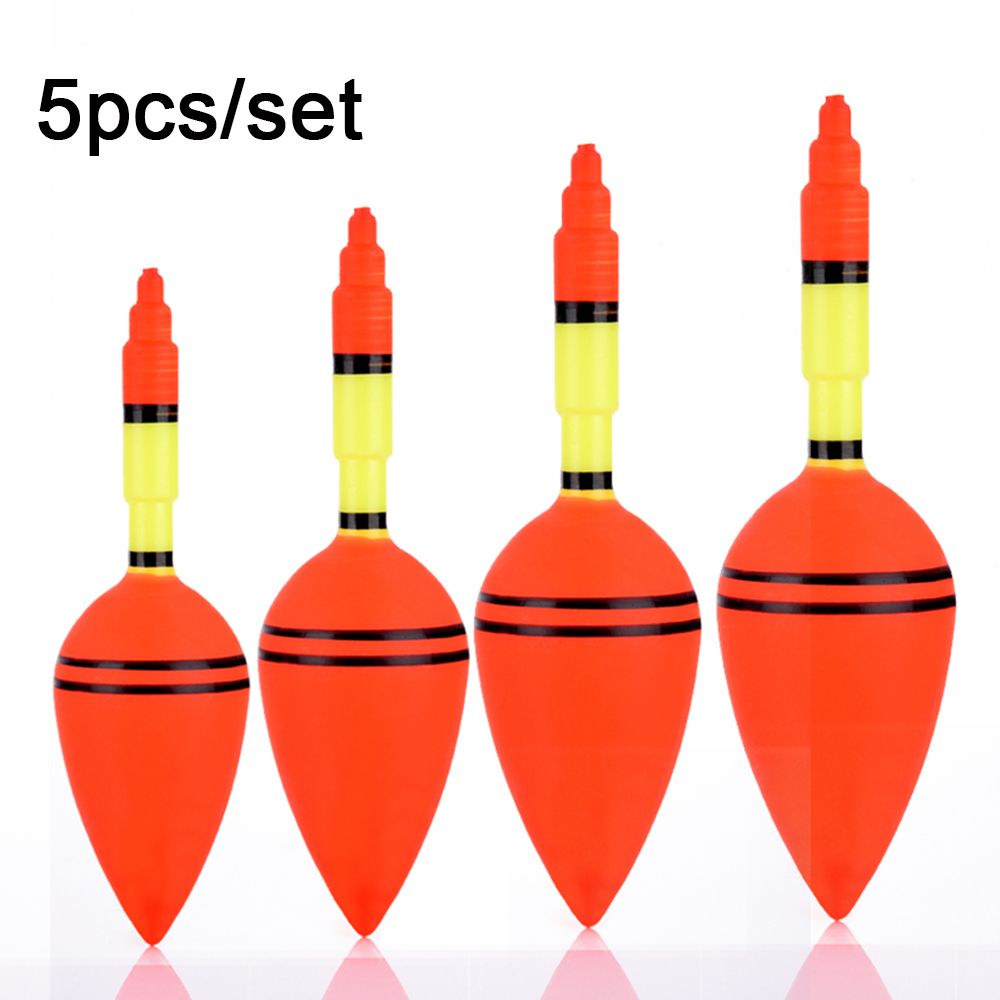 Fishing Lure Topwater - 5 sztuk/zestaw plastikowy spławik wędkarski haczyki