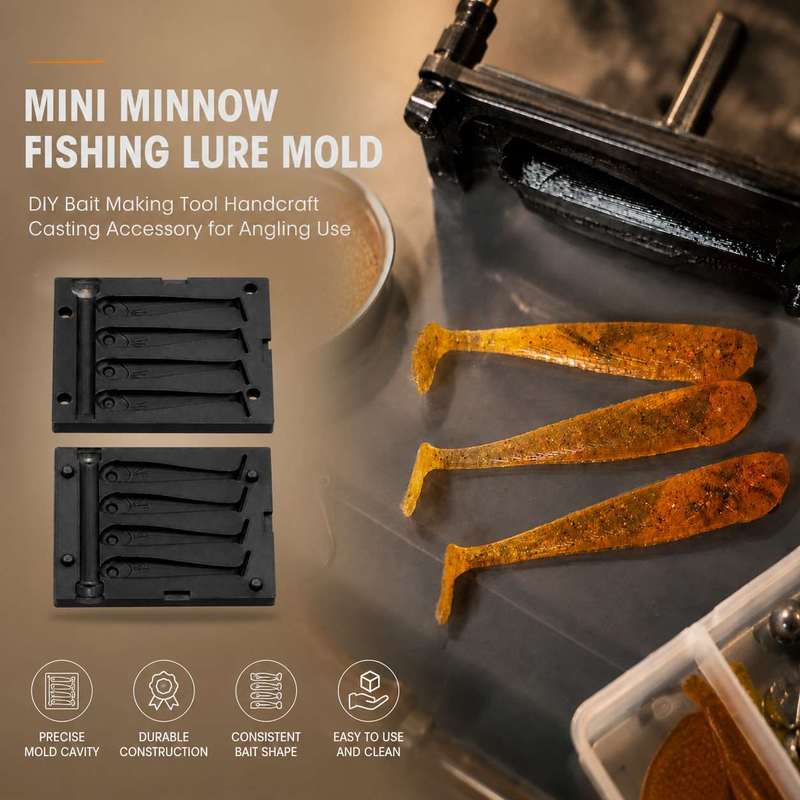 Fishing Lure Making Kit - Forma na przynęty wędkarskie Mini Minnow,