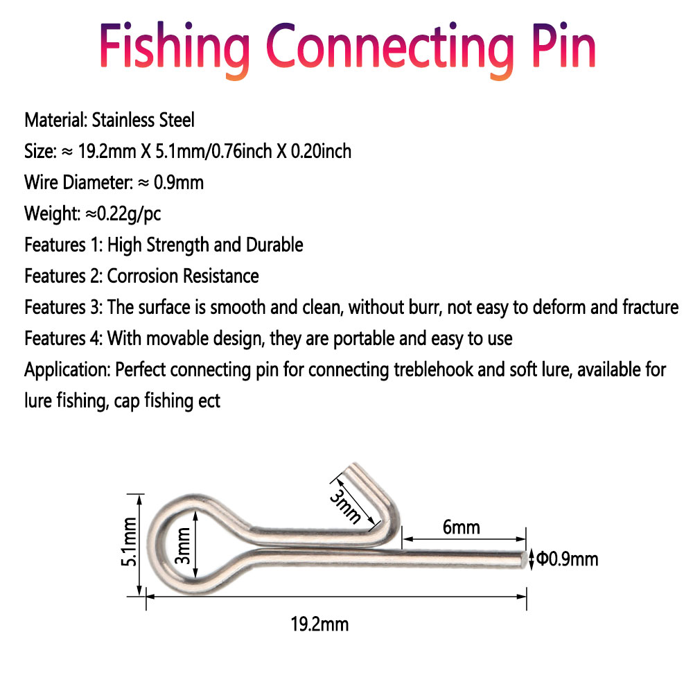 50/100 szt. Igły do przynęt wę – Fishing Lure Accessories recenzja i cena
