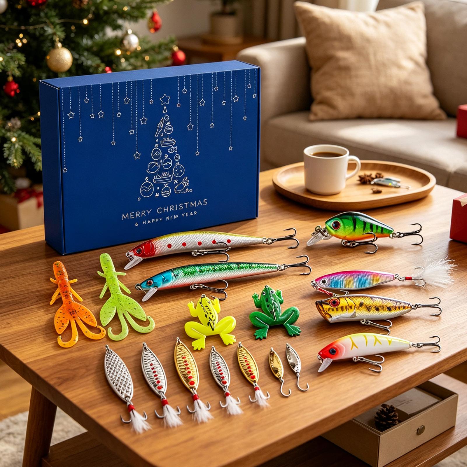 24-dniowy adventystyczny zesta – Fishing Lure Box recenzja i cena