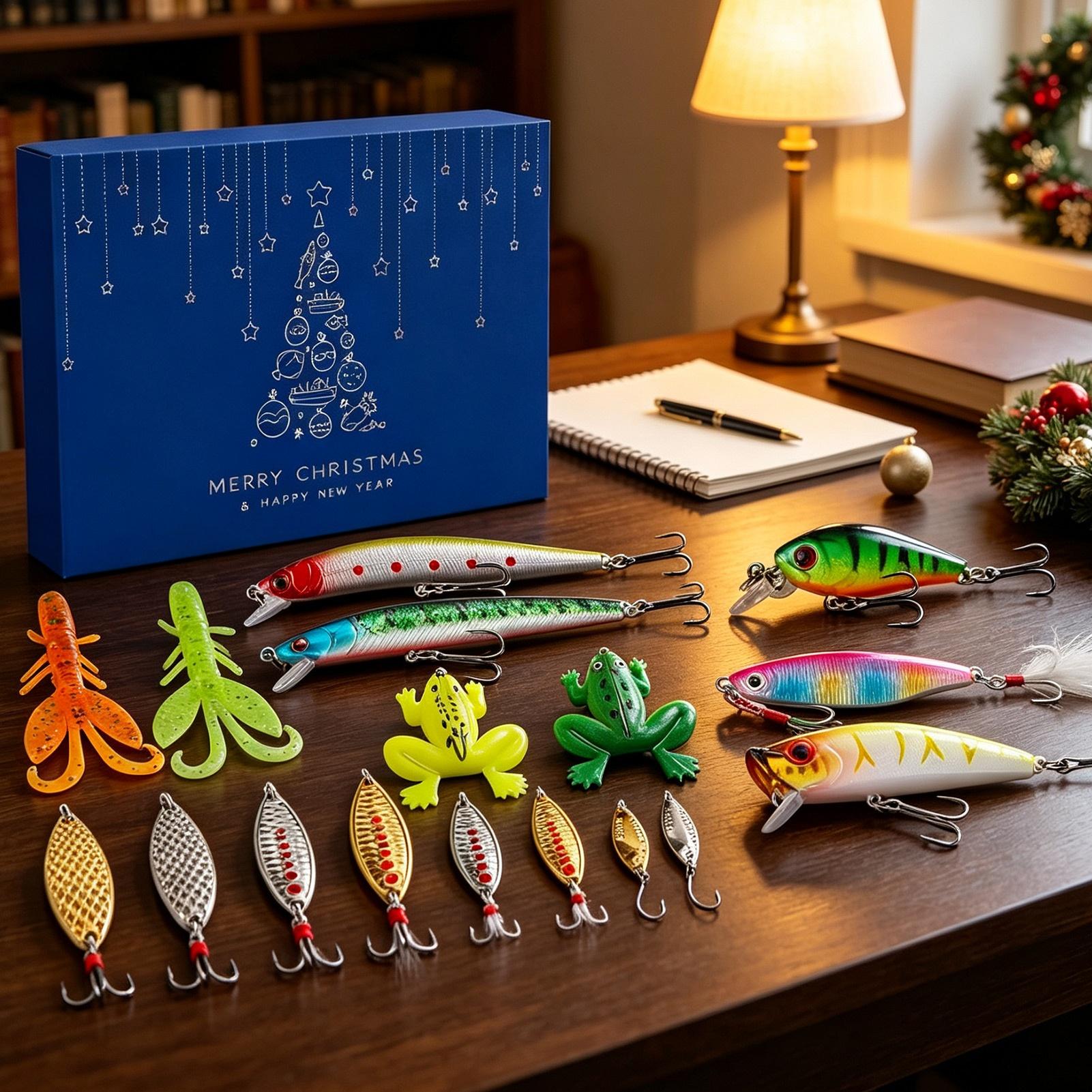 24-dniowy adventystyczny zesta – Fishing Lure Box recenzja i cena