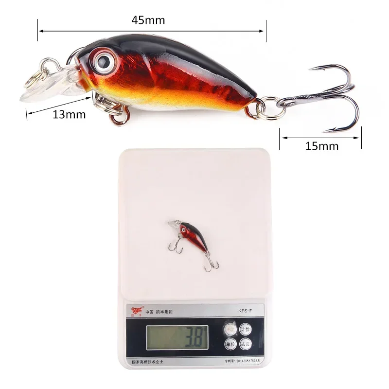 4.5cm 4g 1szt Mini Minnow Fish – Fishing Lure Crankbait recenzja i cena