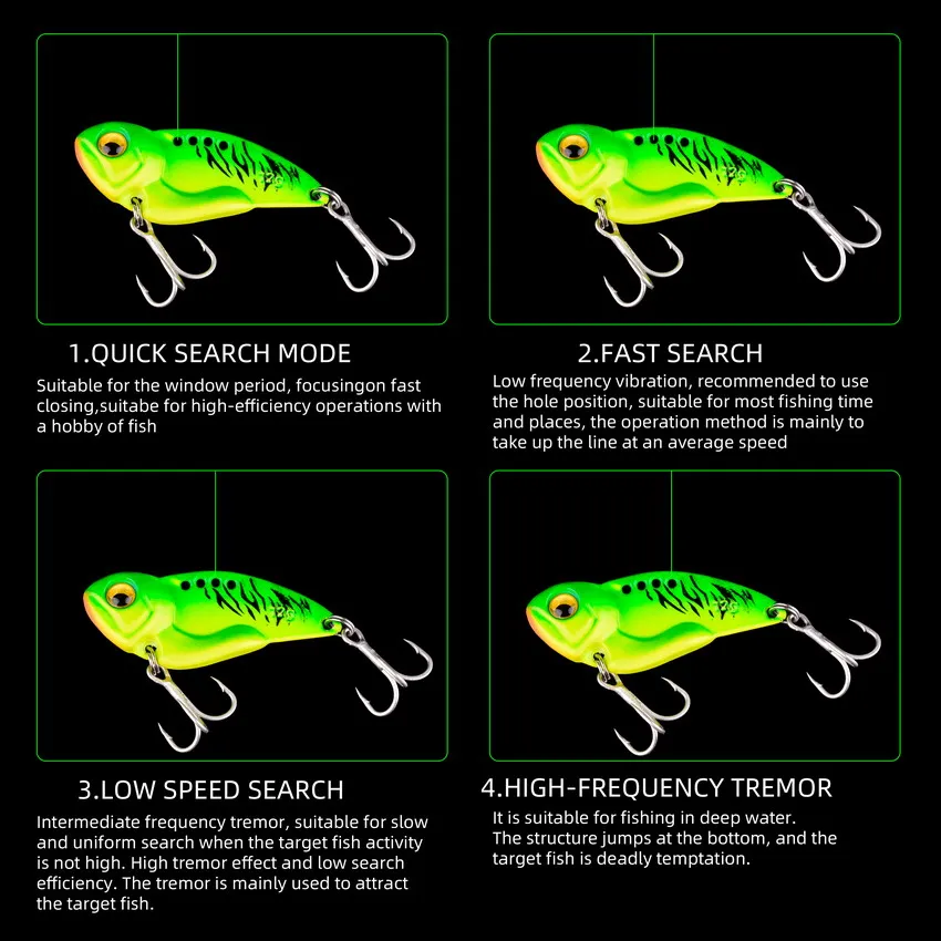 5 sztuk Metal VIB łyżka zanęto – Fishing Lure Crankbait recenzja i cena