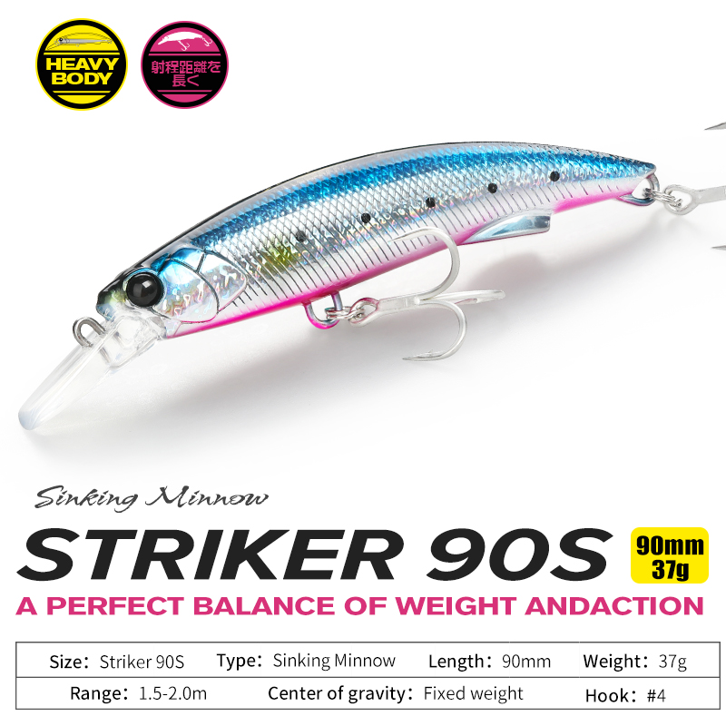 TSURINOYA 90S Heavy Minnow Ton – Fishing Lure Buzzbait recenzja i cena
