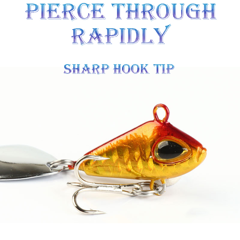 1 szt. 6/11/18/22g VIB Crankba – Fishing Lure Spoon recenzja i cena