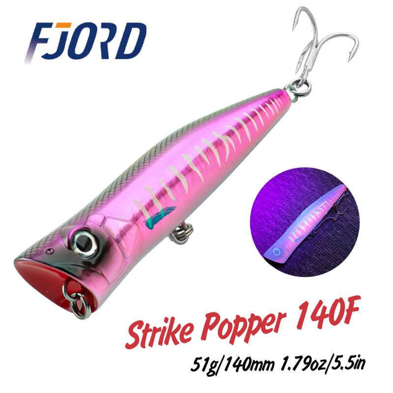 FJORD 140mm 51g Popper Fishing – Fishing Lure Buzzbait recenzja i cena