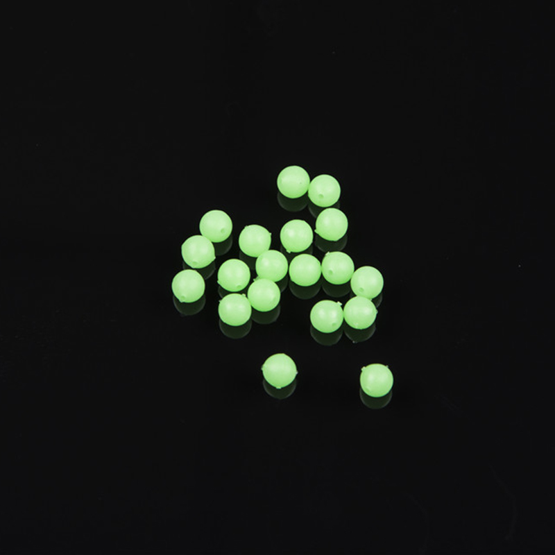 100 szt. 5mm Zielone Świecące  – Fishing Lure Soft Plastic recenzja i cena